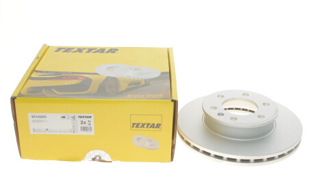 Фото 2 - Гальмівний диск TEXTAR 93143203