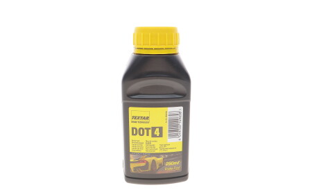 Рідина гальмівна dot 4, BRAKE FLUID, 0,25л - (1610725580, B000750M3, LP048APE001BFH) TEXTAR 95002100 (фото 1)