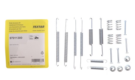 Фото 2 - Комплектуюча колодок TEXTAR 97011300