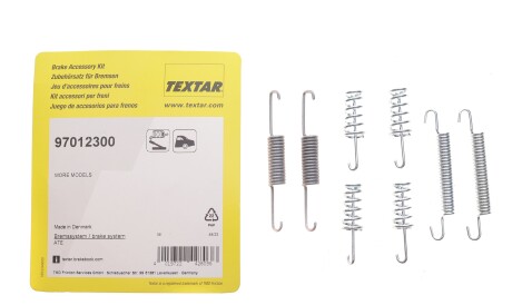 Фото 2 - Комплектуюча колодок TEXTAR 97012300