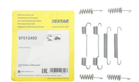 Фото 2 - Комплектуюча колодок TEXTAR 97012400