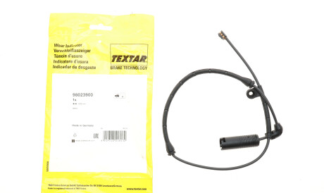 Фото 2 - Датчик зносу гальмівних колодок TEXTAR 98023900
