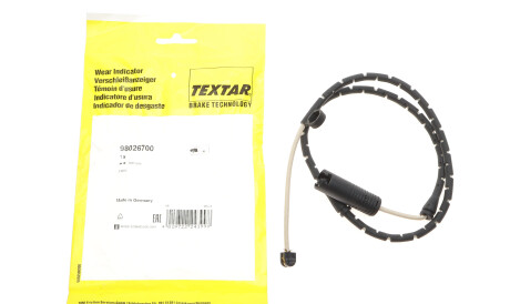 Фото 2 - Датчик зносу гальмівних колодок TEXTAR 98026700