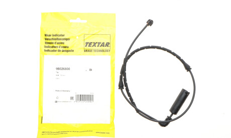 Фото 2 - Датчик зносу гальмівних колодок TEXTAR 98026800