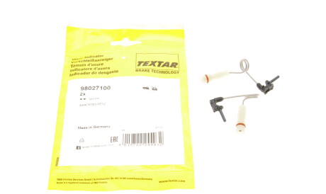 Фото 2 - Датчик износа тормозных колодок TEXTAR 98027100