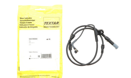 Фото 2 - Датчик зносу гальмівних колодок TEXTAR 98035000
