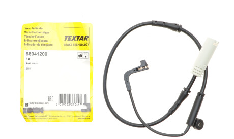 Фото 2 - Датчик зносу гальмівних колодок TEXTAR 98041200
