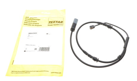 Фото 2 - Датчик зносу гальмівних колодок TEXTAR 98043500