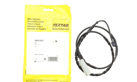 Фото 2 - Датчик зносу гальмівних колодок TEXTAR 98043900