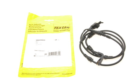 Датчик зносу гальмівних колодок (передніх) Land Rover Defender/Discovery/Range Rover 12- (L=1313mm) - TEXTAR 98059800