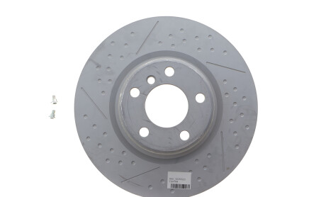 Диск тормозной (задний) BMW 3 (F30/F80) 12-18 (345x24)PRO+ B38/B47/B48/N20(незначительное поврежд.) - TEXTAR DSC_92265225