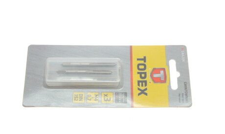 Набір інструментів для нарізки різьби (мітчики) M4x0.75 3 од. - Topex 14A204