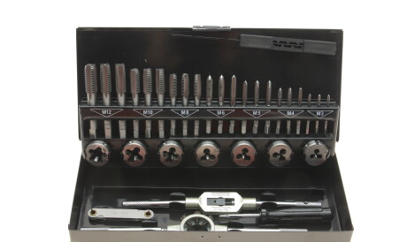 Набор метчиков и плашек 32 шт. - Topex 14A426