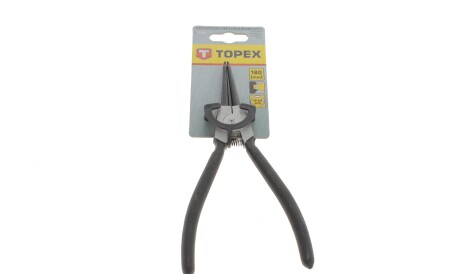Щипці прямі для зовнішніх стопорних кілець 1,8x19-60 мм L-180 мм - Topex 32D306