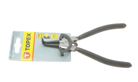 Щипці загнуті для зовнішніх стопорних кілець 1,8x19-60 мм L-175 мм - Topex 32D307