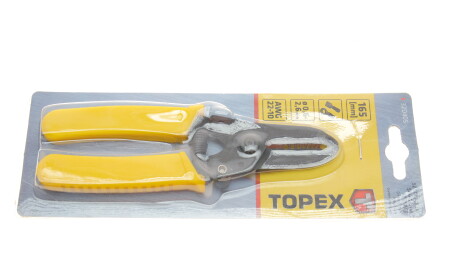 Знімач ізоляції з проводів Ø0,6-2,6 мм 165 мм - Topex 32D405