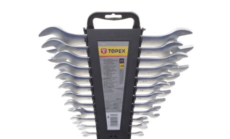 Набор ключей накидных 6-32 мм 12 ед. - Topex 35D657
