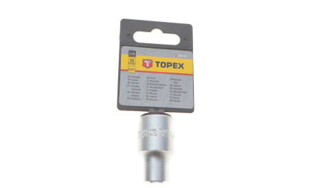 Головка торцева 1/2" 10 мм - Topex 38D710