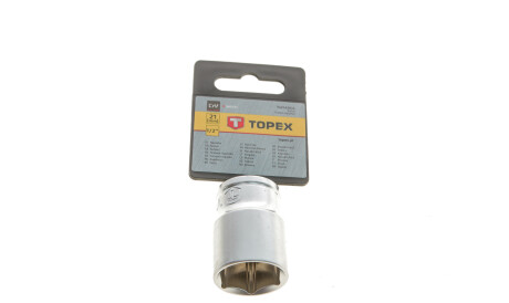 Головка торцевая 1/2" 21 мм - Topex 38D721