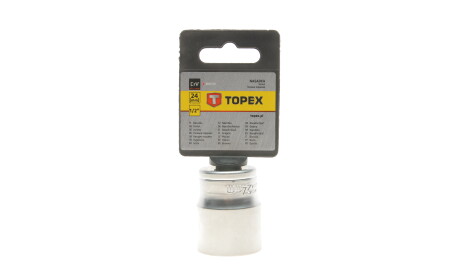 Головка торцевая 1/2" 24 мм - Topex 38D724