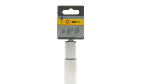 Головка торцевая 1/2" 17 мм Long 76 мм - Topex 38D756