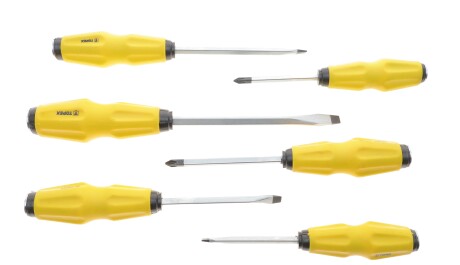 Набір викруток ударних SL, PH 6 од. - Topex 39D504