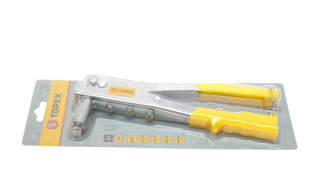 Заклепочник для заклепок алюминиевых (d=2.4/3.2/4.0/4.8mm) - Topex 43E707