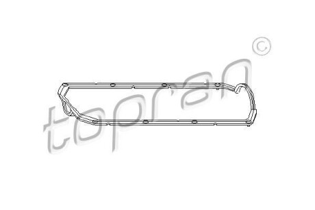 Прокладка, крышка головки цилиндра - TOPRAN / HANS PRIES 100 289
