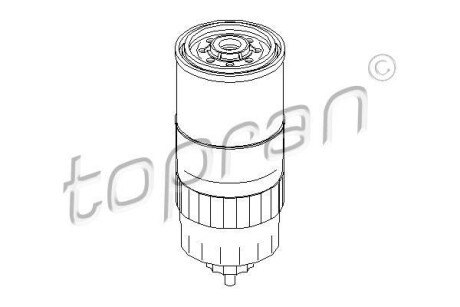 Топливный фильтр - TOPRAN / HANS PRIES 100 316