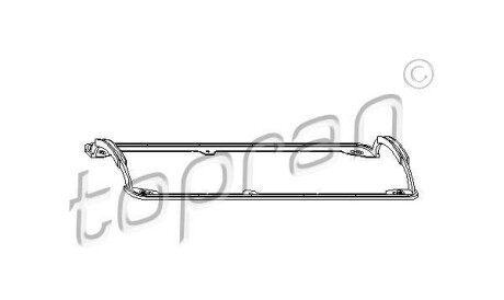 Прокладка, крышка головки цилиндра - TOPRAN / HANS PRIES 100 544