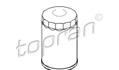 Масляный фильтр - TOPRAN / HANS PRIES 100 653