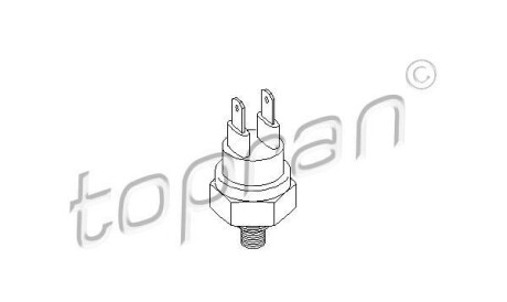 Датчик, температура охлаждающей жидкости - (035919369B) TOPRAN / HANS PRIES 100 683