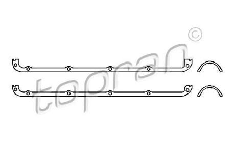 Комплект прокладок - (069198025C) TOPRAN / HANS PRIES 101526