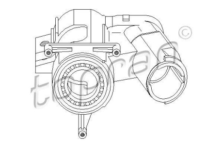 Замок зажигания LT -95 - TOPRAN / HANS PRIES 102413
