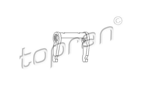 Вилка,система зчеплення - (085141713) TOPRAN / HANS PRIES 107293 (фото 1)