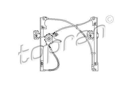 Подъемное устройство для окон - TOPRAN / HANS PRIES 107389