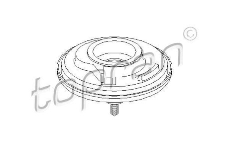 Тарелка пружины - TOPRAN / HANS PRIES 108 298