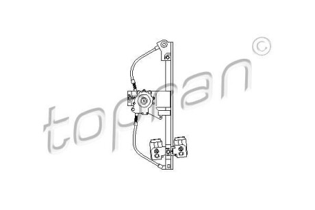 Подъемное устройство для окон - TOPRAN / HANS PRIES 108673