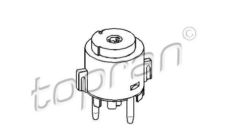 Переключатель зажигания - TOPRAN / HANS PRIES 108 713