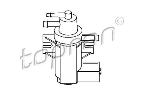 Zaw?r recyrkulacji spalin vw,audi a4 1,9 tdi 96- - (1K0906627D, 1111360, 1594631) TOPRAN / HANS PRIES 108 816