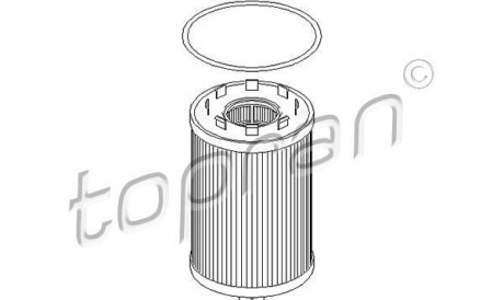 Масляный фильтр - TOPRAN / HANS PRIES 108 902