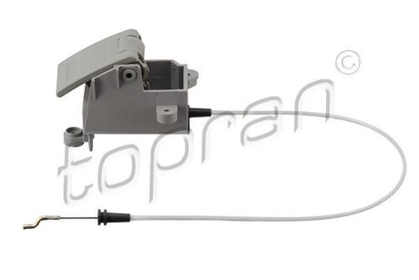 Тяга замка дверей передн Прав VW LT 28-35 II, LT 28-46 II 05.96-07.06 - ((2D0837086, 9017200166)) TOPRAN / HANS PRIES 109 449