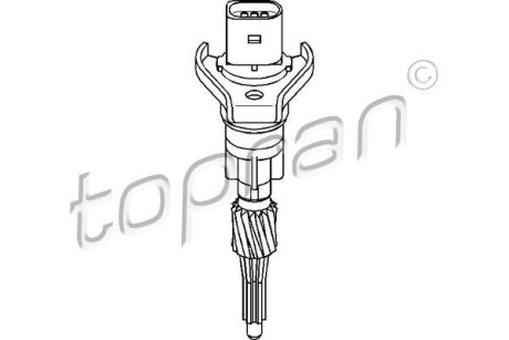 Датчик - (1H0919149C, 191919149E) TOPRAN / HANS PRIES 109751