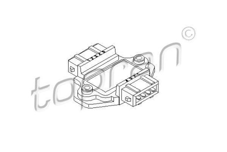 Блок керування - (4D0905351, 8D0905351, 95VW12A223AA) TOPRAN / HANS PRIES 109882