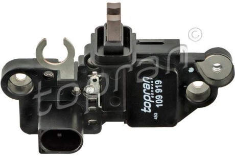 Регулятор напруги (12V) AUDI 80 B4, A1, A2, A3, A4 B6, A4 B7, A6 C5, TT OPEL MOVANO A RENAULT TRAFIC II SEAT ALHAMBRA, ALTEA, ALTEA XL, CORDOBA, EXEO, EXEO ST, IBIZA III, IBIZA IV 1.0-3.6 07.90- - TOPRAN / HANS PRIES 109 919