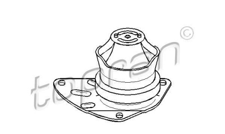 Подвеска, двигатель - (6N0199262G, 6N0199262K) TOPRAN / HANS PRIES 110 317