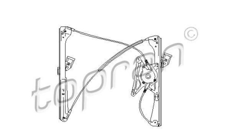 Подъемное устройство для окон - (8D0837461) TOPRAN / HANS PRIES 110 453