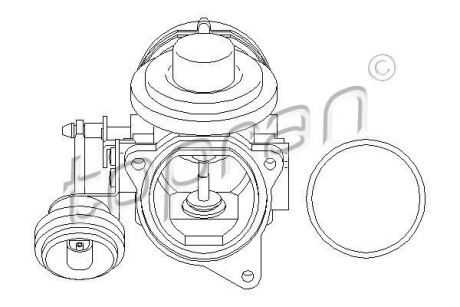 Клапан - TOPRAN / HANS PRIES 110 872