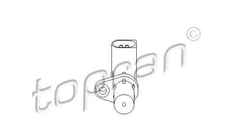 Датчик частоты вращения, управление двигателем - TOPRAN / HANS PRIES 110 900