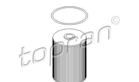 Топливный фильтр - TOPRAN / HANS PRIES 111 169